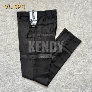 Celana Panjang Formal Slimfit. Celana Bahan KENDY Formal Hitam Slimfit Harga Termurah
