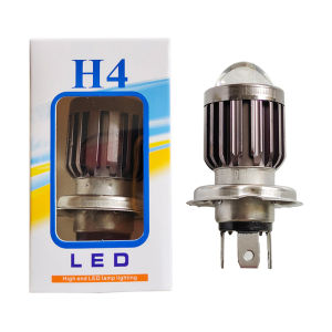 💖💖Motorcycle Headlight LED lights Bulbs H6 H4 Two-color beam Motorbike spotlight And Switch Scooter P15D mio125