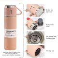 Termos Vacuum Flask Set 500ml Botol Minum Stainless Cangkir Set bisa Panas dan Dingin. 