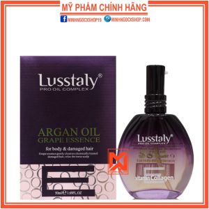 Tinh dầu dưỡng tóc bóng mượt Lusstaly Argan Oil 50ML chính hãng