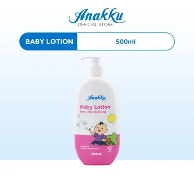 Anakku Extra Mild & Extra Moisturizing Baby Lotion Losyen Bayi (500ml) L500