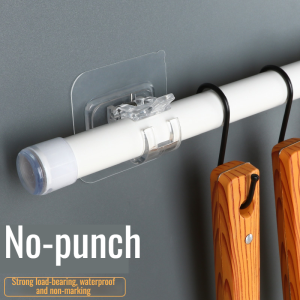 Sticky hook adhesive bracket door curtain bracket