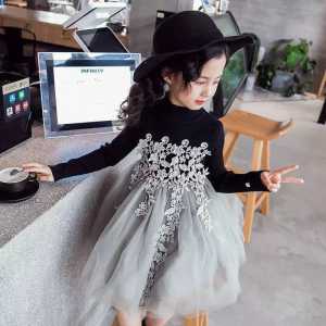 GAUN ANAK IMPORT 7-10 th TK478