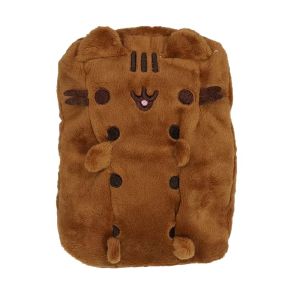 Pusheen Cat Gray Cat Stuffed Plush Toy Hamburger Cat Doll Gift for Kids