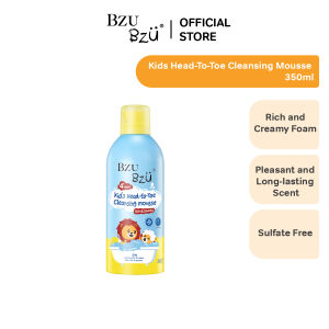 BZU BZU Kids Head-to-Toe Cleansing Mousse 350ml