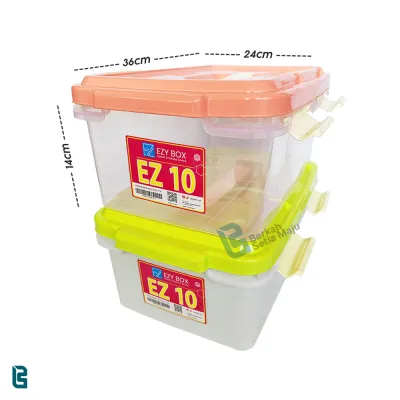 SHINPO / EZY CONTAINER BOX CB 15 LITER PLASTIK KOTAK WADAH PENYIMPANAN SERBAGUNA VARIAN SIZE / WARNA [COD]