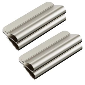 LIWU 1 Pairs Metal Curtain Closure Clip Detachable ic Attraction Curtain Clips High Quality Curtain Fixed Fastener Window Curtain