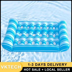 Pool Floats Hammock PVC Hammock Recliner Chair Portable for Swimming Pool Party