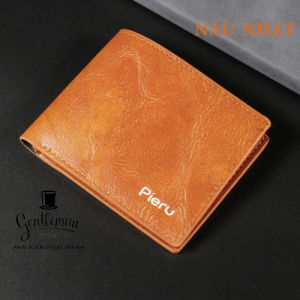 Ví Da Nam Kiểu Dáng Thời Trang Nhiều Ngăn Chất Liệu PU Leather