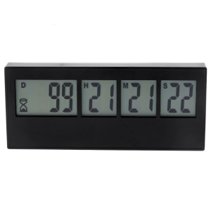 Digital Countdown Days Timer Upgraded Big 999 Days Count Down Clock LCD Display used for Vacation Retirement Wedding