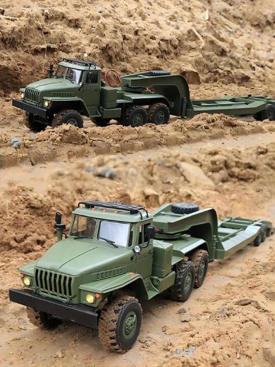 Rc Truck B36 3 Wpl Full Scale Transport Vehicle Model 1 16 Rc Car Long