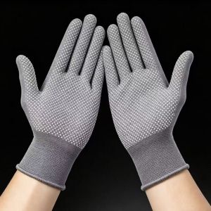 Găng tay làm vườn phủ hạt nhựa chống trượt cao cấp