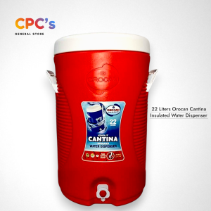 22 LITERS HIGH QUALITY CANTINA OROCAN INSULATED WATER DISPENSER/WATER JUG/COOLER/ICE BOX/INDOOR OUTDOOR COOLERS