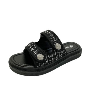 Free Shipping New WomenS Sandals Featuring A Chic Platform-Soled Design Perfect For Trendy Outfits Korean-Style Vacations And Beach Outings.