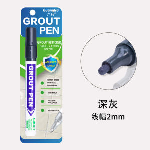 Tile Grout Sealant Pen Waterproof Mildew Resistant Gap Filler/DIY Repair Grout Pen For Bathroom Kitchen Floor Wall/Tiles Gap Restorer
