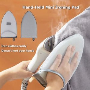 SDFBN 2Pcs ล้างทำความสะอาดได้ ที่รองรีดขนาดเล็กแบบพกพา ทนความร้อนทน พับเก็บได้ ที่รองรีดฟองน้ำขนาดเล็ก สะดวกสบายๆ กันน้ำกันน้ำได้ ถุงมือป้องกันน้ำร้อนลวก การเดินทางการเดินทาง