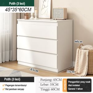 Lemari Laci Kayu Chest Drawer Minimalis Lemari Penyimpanan Lemari Laci 5 Susun Serbaguna Chest Laci