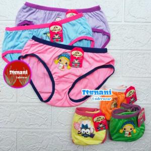 Celana Dalam Anak Perempuan Golden Nick 060 Rainbow | Cd Anak Cewek Bahan Katun