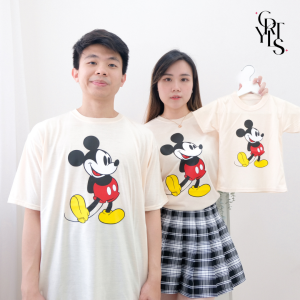 Carotyles Baju Atasan Kaos Couple Keluarga Family Wanita Anak Perempuan Laki Laki Pasangan Oversize Jumbo Lengan Pendek Panjang Korean Style Terbaru Mk Group