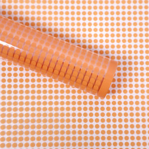 20 LEMBAR Kertas Buket Polkadot Flower Wrapping Polkadot Cellophane Transparan List Florist Ecer KB6189