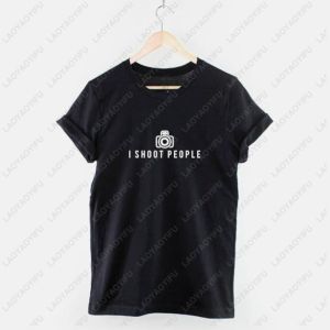 [Local Stock] VCC Vintage Camera Photo Photograph Design Photographer T-Shirt Casual Fashion Loose Harajuku Man T Shirt Cotton Women Streetwear