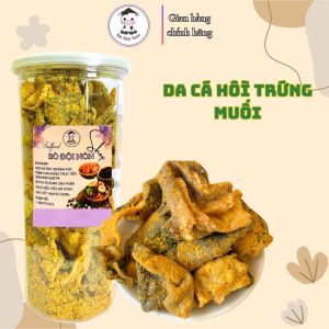 250G DA CÁ HỒI TRỨNG MUỐI CHIÊN GIÒN BÒ ĐỘI NÓN