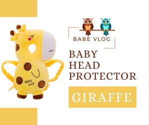 Ready Stock Baby Head Protector Pillow Cushion Baby Safety Baby Toy Giraffe Age 4-36 Months | 宝宝护头枕保护宝宝安全枕学走路