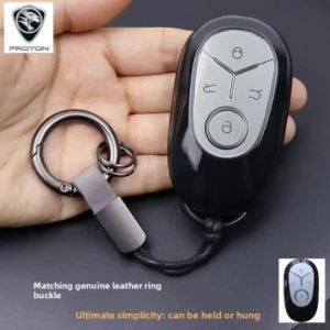 Proton eMAS 5 EV 2025 2026 transparent car key cover NEW eMAS 5 car key case with matching key chain.