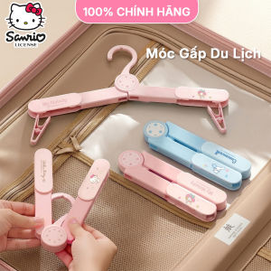 Móc Áo Gấp Gọn Sanrio Hello Kitty Du Lịch Có Kẹp Ẩn ABS PP LFB374