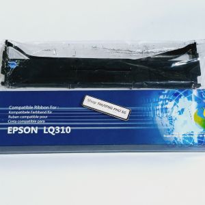 Mực in RIBBON Cartridge Ruy băng mực LQ310 LX310 LQ310 + II / Dài 14 Mét (Màu đen)