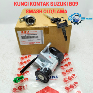 KUNCI KONTAK SET B09 SUZUKI SMASH OLD/LAMA PLUS KUNCI JOK KUALITAS ASLI ORIGINAL KONCI KEAMANAN