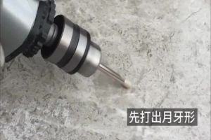Hanson8 10Pcs Diamond Coated Hole Saw Drill Bit Set for Tile Ceramic Glass Core Hole Saws 3/4/5/6/8mm Dremel Accessories Z4K2H