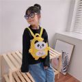TSEVD Anti-lost Panda Children Backpack Mini Cartoon Children School Bag Simple School Bag Kindergarten Backpack Kids. 