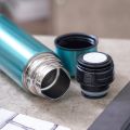 Tea Culture Set 2 Pcs Basic Botol Vacuum Flask - Hijau. 