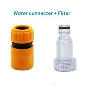 Gracekarin 2sizes Pressure Connector Quick Tap Washer Water Adaptor Connect Filter Fitting
