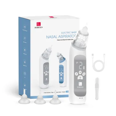 Horigen baby electric nasal aspirator rechargeable electric nose cleaner silent safe hygienic healthcare