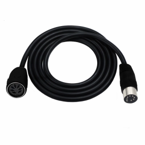 7Pin DIN Cable 7Pin DIN Male to Female Extension Cable Professional Extender Cord for Professional Stereo Systems