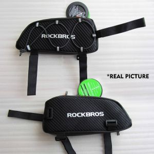 ROCKBROS 039BK Tas Frame Sepeda - Bike Front Tube Frame Bag MTB SELI