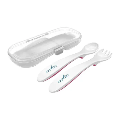 Nuvita Cutlery Set (Pink)