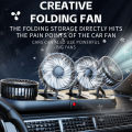 Mate 24v 12V Automotive fan Car Fan 360° Adjustable 3 Head Air Fan Auto Air Cooling triple Head Usb or Lighter Interface Fans Parking number Quiet 3 head fan Air Conditioning Double Booster Cooler 360° Desktop USB Mini Fan. 