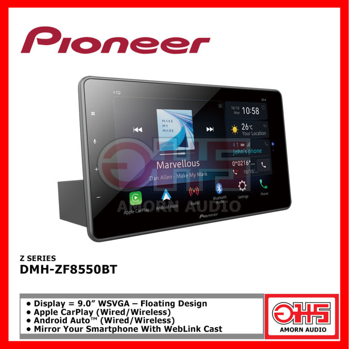 Radio Pantalla PIONEER DMH-ZF8550BT