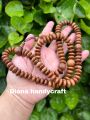 Tasbih Budha 108 butir kayu kelor mas jawa model pipih Tasbih 108 butir kayu Kelor mas jawa Tasbih japamala. 