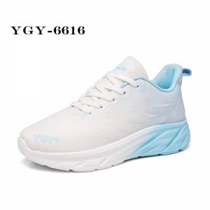 YGY-6616 รองเท้าผ้าใบ สีทูโทน สีฟ้า สปอร์ตฟิตเนส ทรงสวย สวมใส่สบายผ้าตาข่ายระบายความร้อน น้ำหนักเบา ไซส์ 36-42