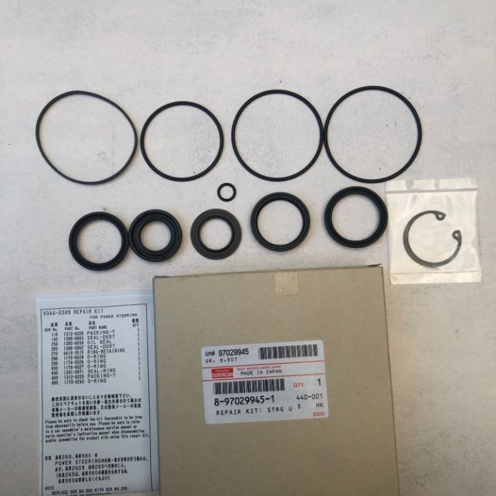 ORIGINAL ISUZU CROSSWIND/SPORTIVO STEERING GEAR BOX REPAIR KIT Lazada PH