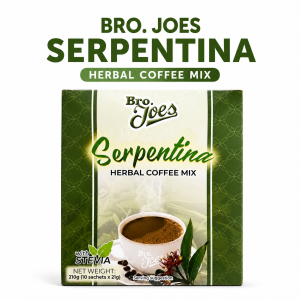 BRO JOES Serpentina Coffee | Herbal Instant Coffee Drink Mix | 10 Sachets per Box