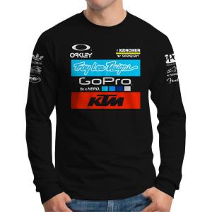 KATUN Distro Long Sleeve T-Shirt for Men and Women 24s Combed Cotton Thick Premium Plastisol Screen Printing
