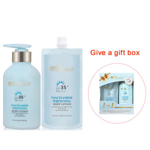 Shawill Sakura Niacinamide Lotion Whitening Bottled+bagged Set Moisturizing Long-lasting Fragrance Non-sticky SPF15+ SPF35+