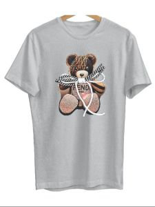 Kaos Atasan oblong Wanita Lengan pendek \ Kaos oblong Wanita Sablon bear tali sepatu DTF / Kaos Cewek/ Kaos Oblong/ Baju Kaos Tshirt/ Tshirt wanita/ Tshirt cewek