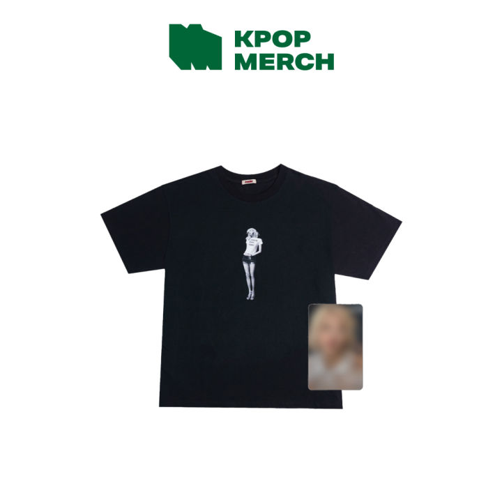 ROSÉ - [ ROSIE ] ROSIE BLACK T-SHIRT South Korea Original Brand