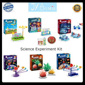 Science Experiment Kit Planet Solar System Volcano Crystal Weather Experiments English Manual Guide STEM DIY Experiments Sains Kanak Kanak